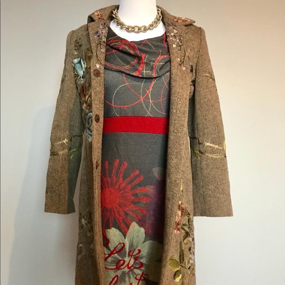 Art Deco + Dark Romance Vintage Midi Dress - Picture 3 of 7